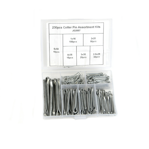 Product Showcase: 230pcs Cotter Pin Assortment Kit
