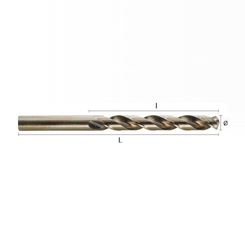 17/64" HSS-CO | Cobalt Jobber Drill | HEPYC