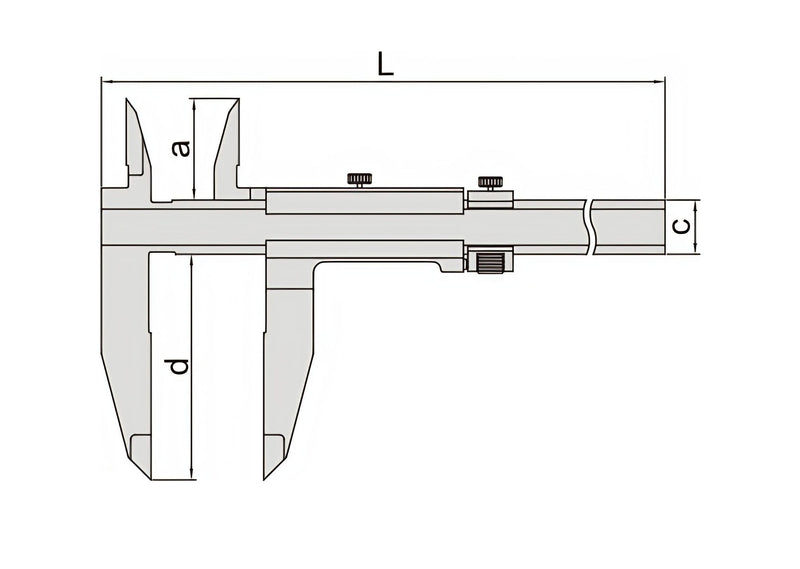 VERNIER CALIPER - INSIZE 1210-611 0-600mm