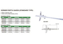 VERNIER DEPTH GAUGE | 500mm | INSIZE 1240-5001