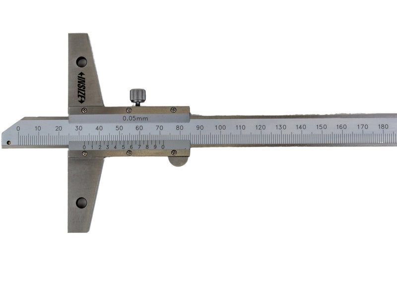 VERNIER DEPTH GAUGE - INSIZE 1247-200 0-200mm