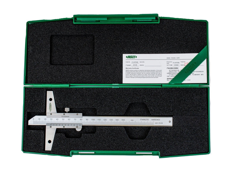 VERNIER DEPTH GAUGE - INSIZE 1247-1501 0-150mm