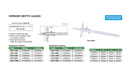 VERNIER DEPTH GAUGE - INSIZE 1247-6001 0-600mm