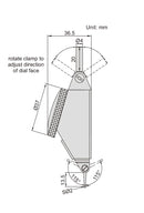 Insize Large Range Dial Test Indicator Range Series 2386-16A