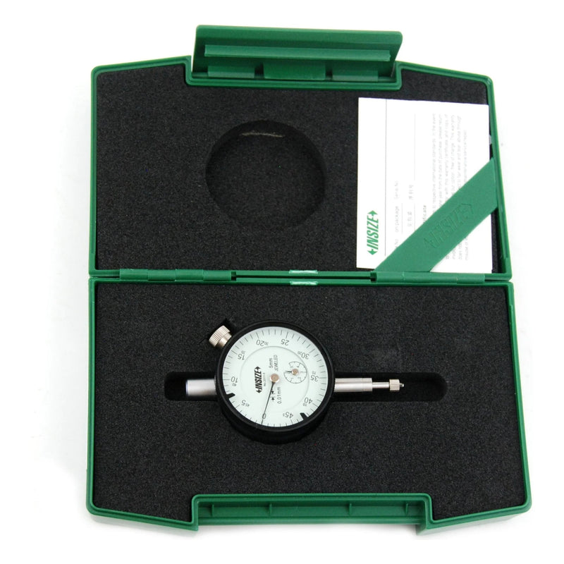 DIAL INDICATOR FLAT BACK 5MM - INSIZE 2311-5F