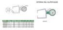 EXTERNAL DIAL CALIPER GAUGE .8-1.6" - 2333-E161