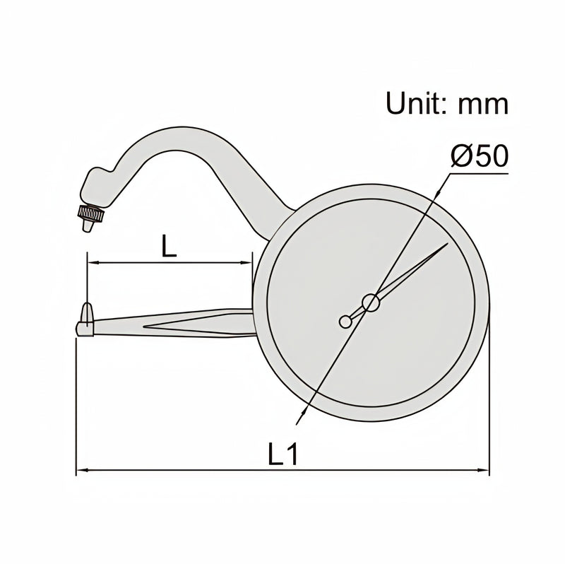 THICKNESS GAUGE | 0 - 10mm x 0.05mm | INSIZE 2862-102