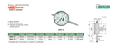 10mm DIAL INDICATOR - INSIZE 2892-10