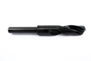 Side view of a 3/4" HSS reduced shank drill bit, showing the shank and pointed drill tip