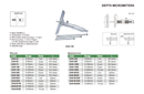 DEPTH MICROMETER - INSIZE 3240-25 0-25mm