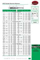Somta Series 712 – HSS Machine Reamer 1‑1/2″ MTS No.4 (Morse Taper Shank)