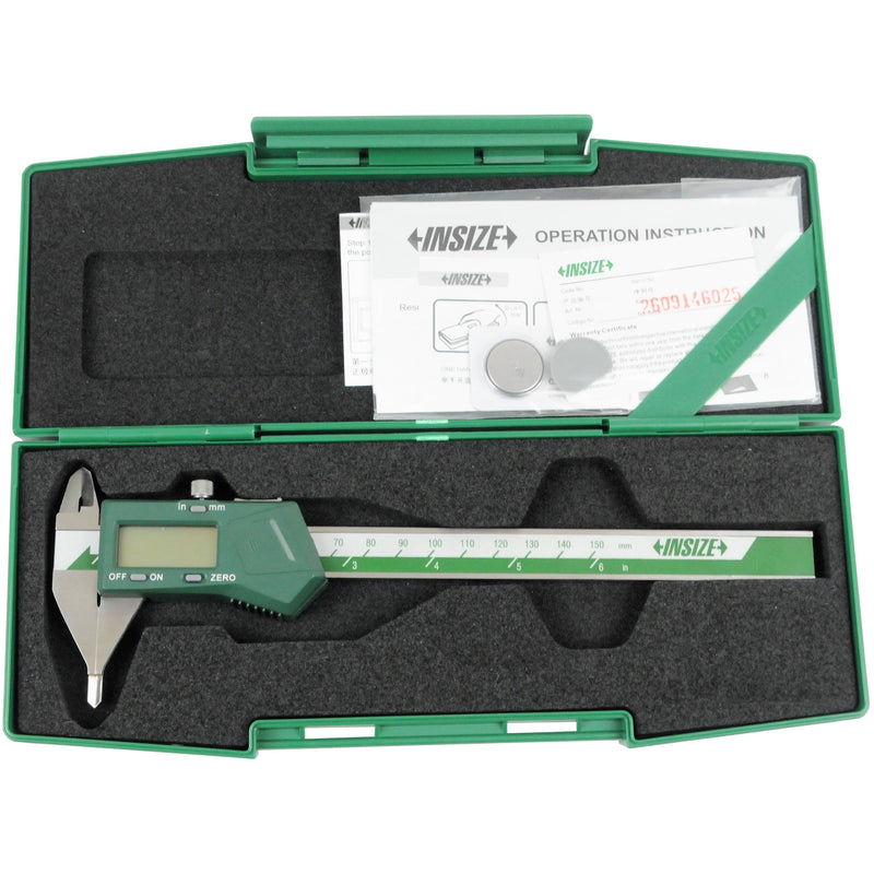 DIGITAL SMALL POINT CALIPER - INSIZE 1169-150 0-150mm / 0-6"