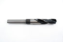 Side view of a 41/64" HSS reduced shank drill bit, showing the shank and pointed drill tip