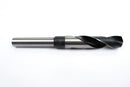 Side view of a 43/64" HSS reduced shank drill bit, showing the shank and pointed drill tip.