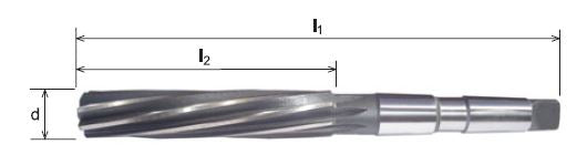 Somta Series 711 – HSS Machine Reamer 22mm MTS No.2