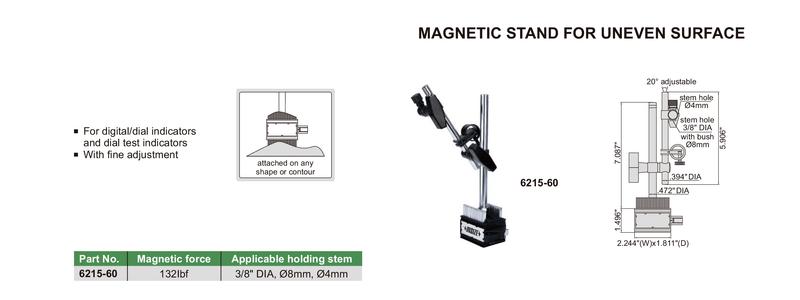 MAGNETIC STAND | INSIZE 6215-60