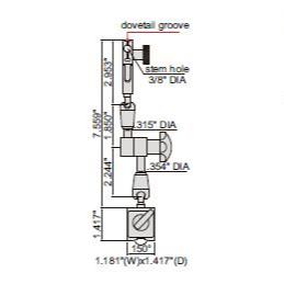 MINI MAG STAND 88LBF - 6224-40E