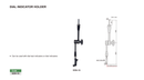 DIAL TEST CENTERING HOLDER - INSIZE 6294-1A