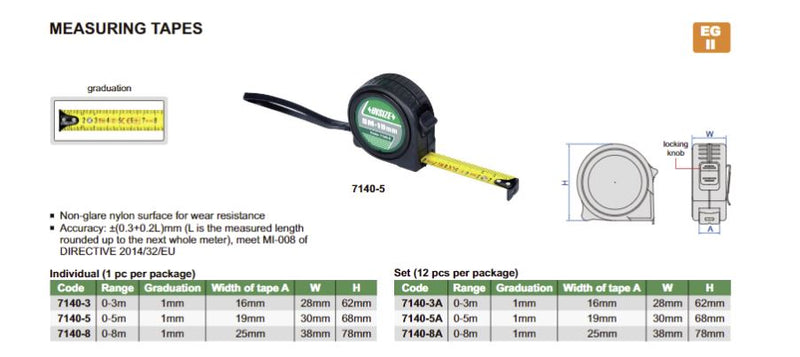 MEASURING TAPE 5M - 7140-5