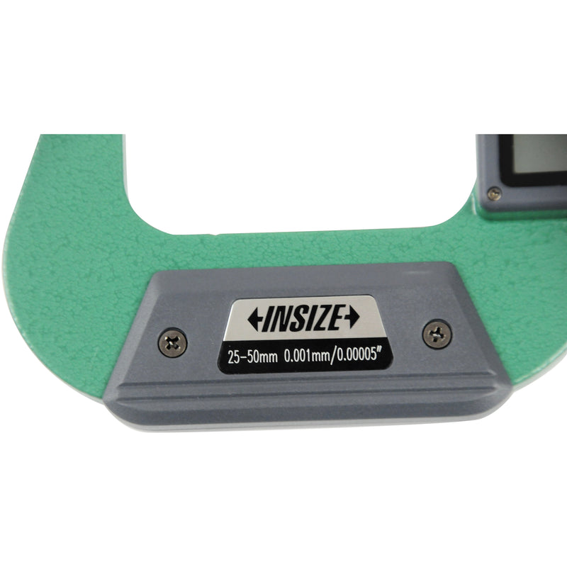 DIGITAL OUTSIDE MICROMETER - INSIZE 3108-50A 25-50mm / 1"-2"