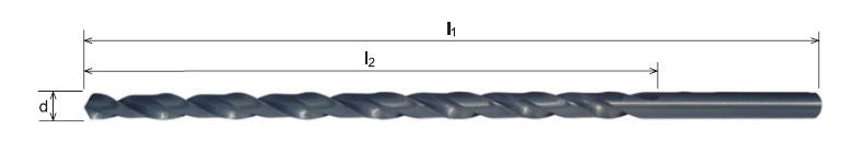 Somta Series 125 – HSS Extra Length Straight Shank Drill 9.00mm (OAL 315mm)