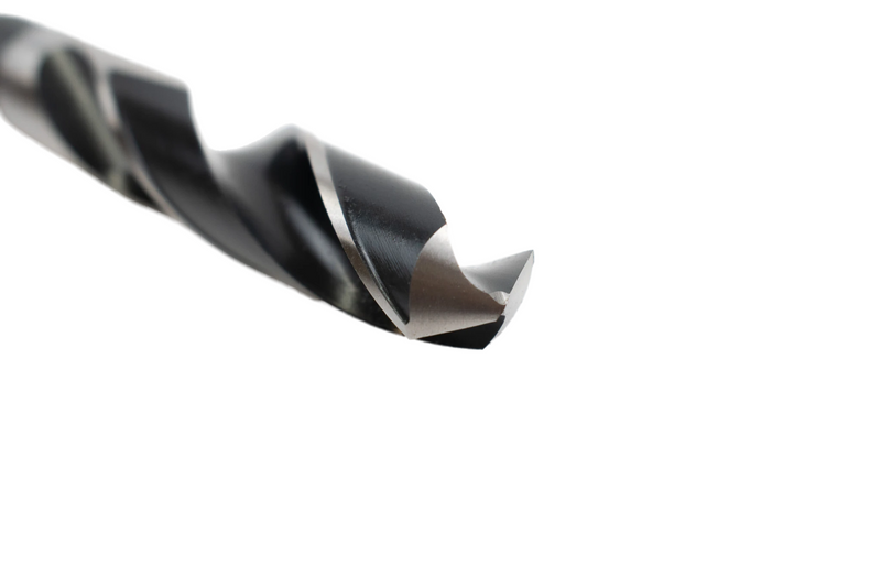 Detailed view of the Bordo 37/64" drill bit point and cutting edges, emphasizing the precision ground tip for effective drilling