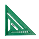INSIZE 2282-180 plastic angle square with 0-90 degree angle range and 0-7 inch length range, featuring 1-degree and 1/8 inch graduations for precise measurements.