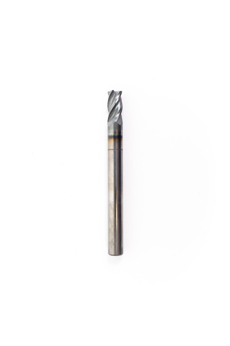 VARIABLE HELIX ENDMILL - Best Carbide 3/16" (4 Flute, Nano Coated)