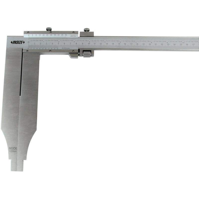 LONG JAW VERNIER CALIPER - INSIZE 1215-532 0-500mm / 0-20"