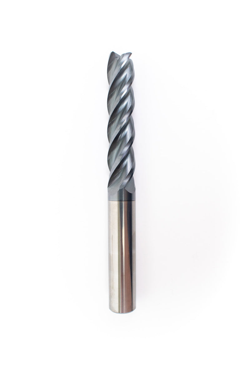 VARIABLE HELIX ENDMILL - Best Carbide 7/16" (4 Flute, Nano Coated)