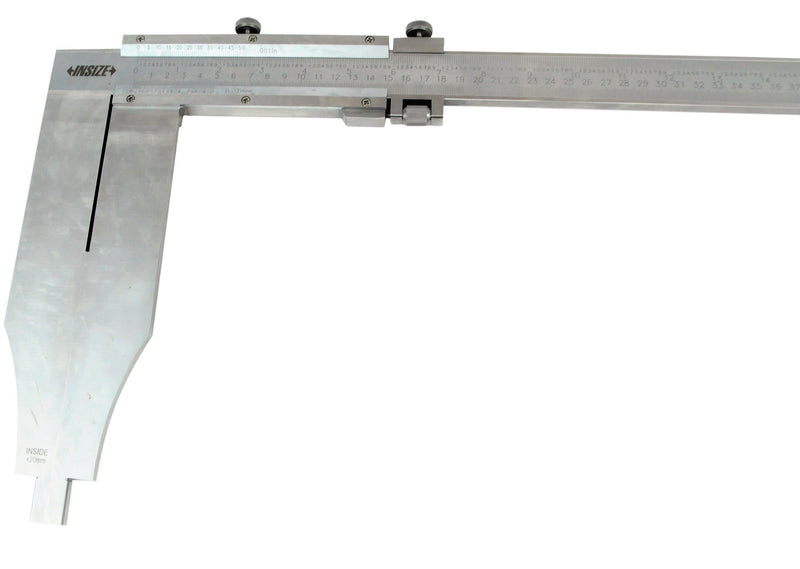 LONG JAW VERNIER CALIPER | 0-1000mm / 0 - 40" x 0.02mm / 0.001" | INSIZE 1215-1032