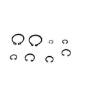 Metric Internal External Circlip Snap Ring 340 piece Grab Kit Assortment