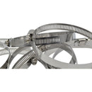 10 Piece 304 Stainless Steel 84-108mm Worm Drive Hose Clamp