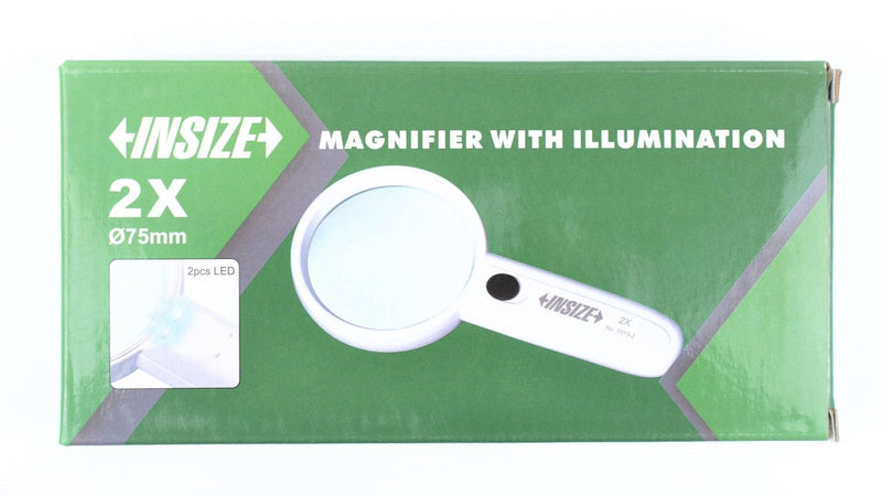 MAGNIFER WITH ILLUMINATION X2 | INSIZE 7513-2