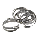 10 Piece Norma 304 Stainless Steel 80-100mm Worm Drive Hose Clamp