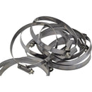 10 Piece Norma 304 Stainless Steel 80-100mm Worm Drive Hose Clamp