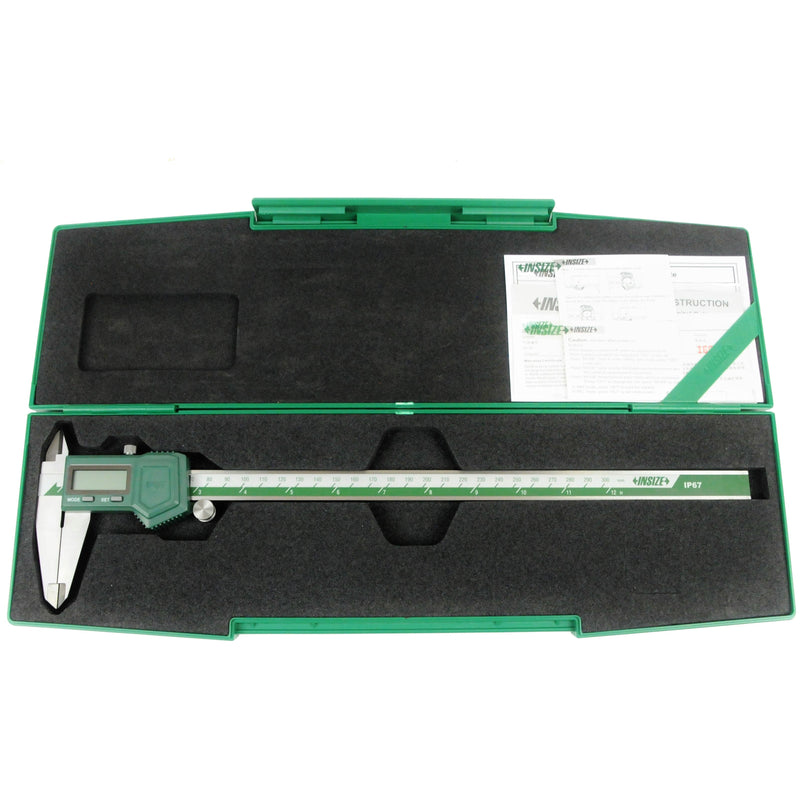 WATERPROOF DIGITAL CALIPER - INSIZE 1118-300B 0-300mm / 0-12"