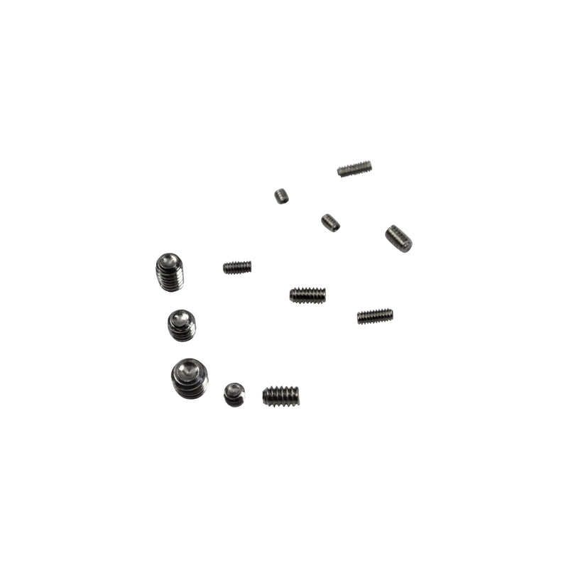 stainless steel imperial grub screws grab kit assortment 410piece 1/8 to 5/16 industrial fastners hardware screws bolts 