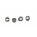 100 Piece 304 Stainless Steel 9.6-11.3mm Ear Hose Clamp Grab Kit Assortment