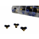 40 PB Series Push in T PieceAir Line Hose Connect Grab Kit Assortment