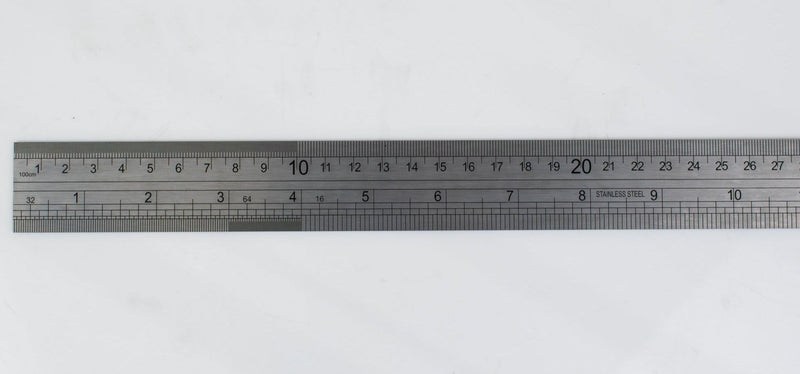 STAINLESS STEEL RULE - INSIZE 7110-1000 1000mm / 40"