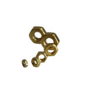 hex standared brass nut kits nuts metric coarse 20 pc M2 M3 M4 M6 M8 fastner
