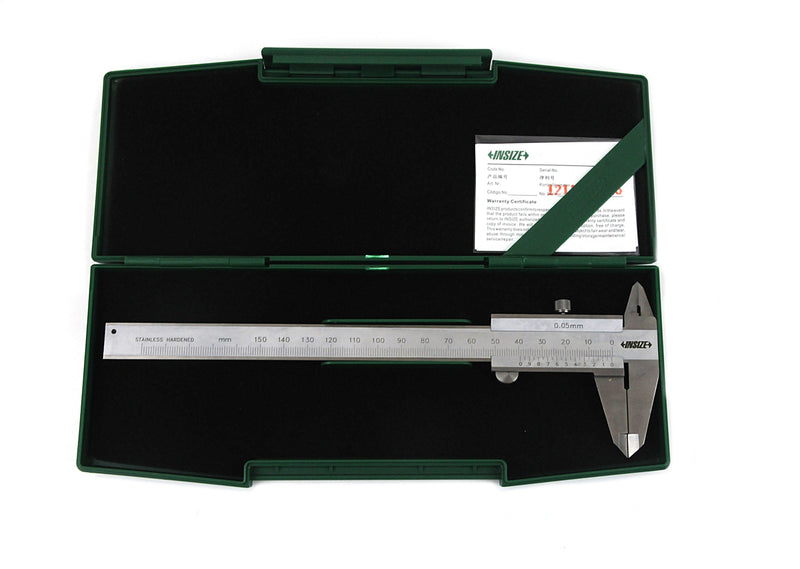 LEFT HAND VERNIER CALIPER - INSIZE 1239-1503 0-150mm / 0-6"