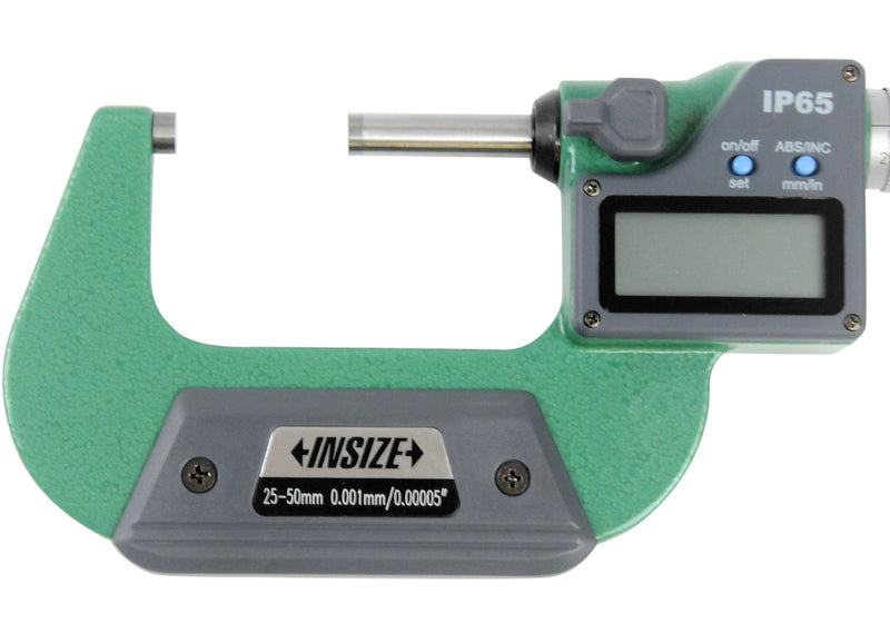 DIGITAL OUTSIDE MICROMETER - INSIZE 3101-50A 25-50mm / 1-2"