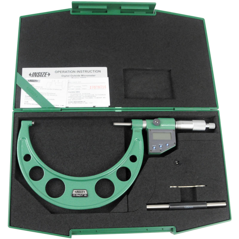 DIGITAL OUTSIDE MICROMETER - INSIZE 3101-150A 125-150mm / 5-6"