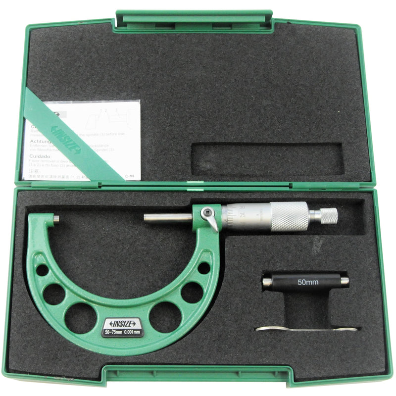 OUTSIDE MICROMETER - Insize 3210-75A 50-75mm