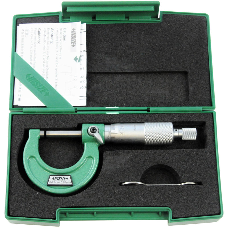 OUTSIDE MICROMETER - Insize 3203-25A 0-25mm