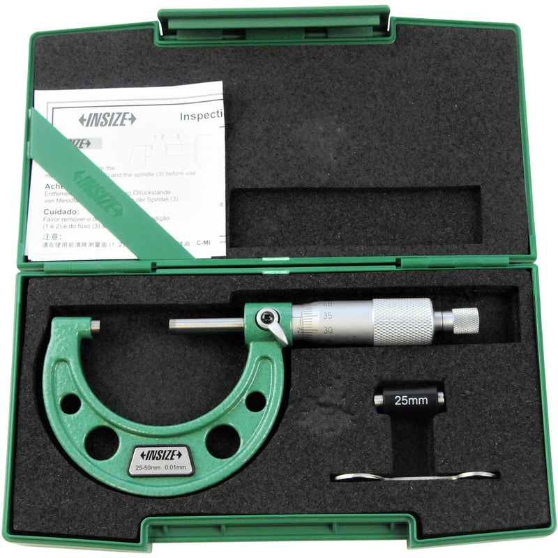 OUTSIDE MICROMETER - Insize 3203-50A 25-50mm