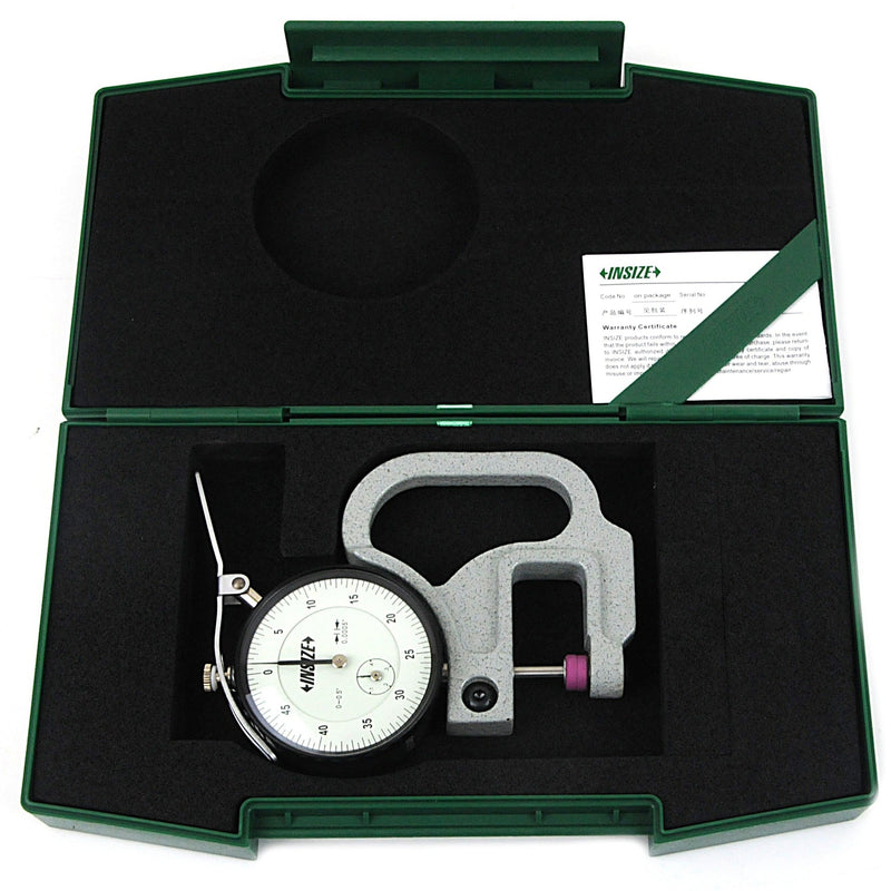 THICKNESS GAUGE | 0 - 0.5" x 0.0005" | INSIZE 2364-055