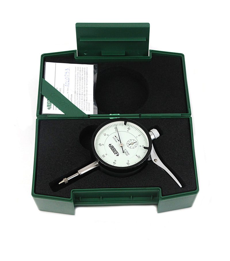 DIAL INDICATOR | 0 - 10mm x 0.1mm | Lifting Lever | INSIZE 2329-10